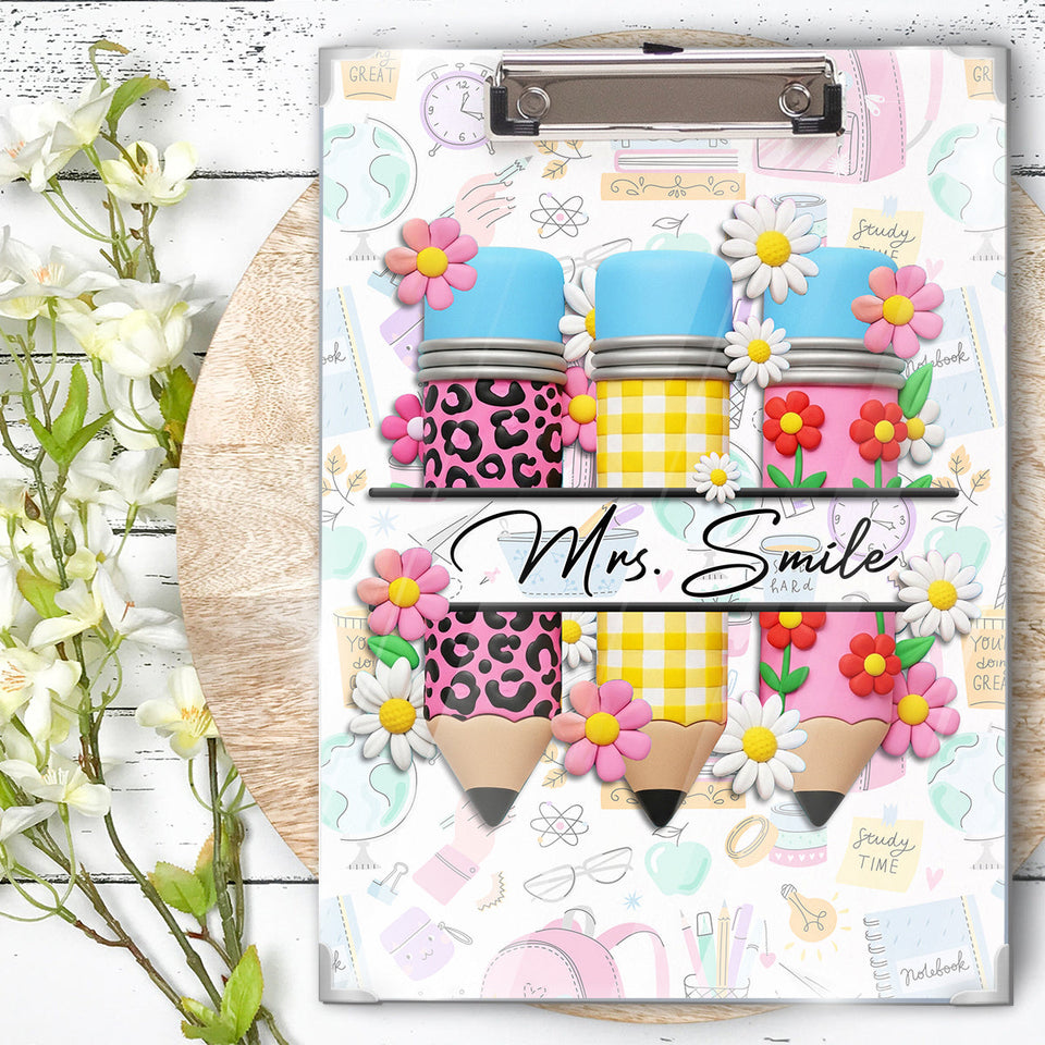 Teacher Life - Personalized Teacher Clipboard
