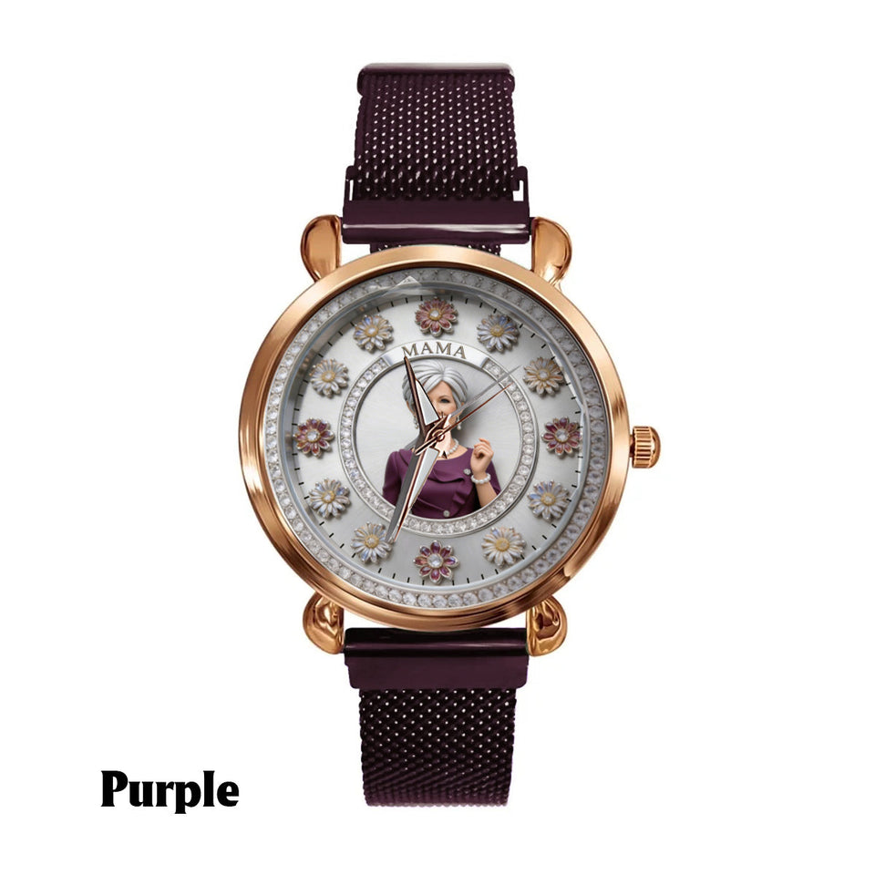 Custom Any Photo - Personalized Mother Women Hand Watch