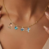Custom Any Photo - Personalized Travelling Metal Necklaces With Pendants