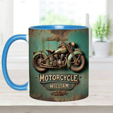 Motorcycle Lover - Personalized Biker Accent Mug