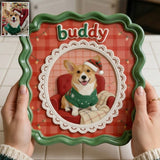 Custom Pet Potrait - Personalized Dog 2 Layered Wood Sign / Wood Plaque