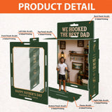 We Hooked the Best Dad - Personalized Fishing Acrylic Display Box