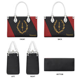 Black American Heritage Proud History Month - Personalized African American Leather Handbag