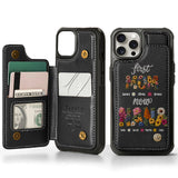 First Mom Now Grandma - Personalized Grandma Wallet Phone Case