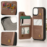 First Mom Now Grandma - Personalized Grandma Wallet Phone Case