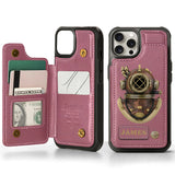 Scuba Diving Lovers Gift - Personalized Scuba Diving Wallet Phone Case