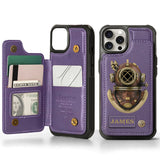 Scuba Diving Lovers Gift - Personalized Scuba Diving Wallet Phone Case
