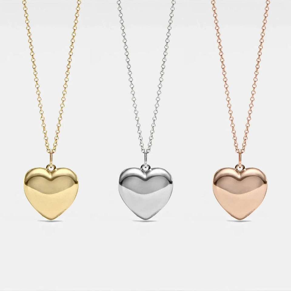 Forever In My Heart - Personalized Memorial Locket Pendant Necklace