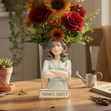 Custom Any Photo - Personalized Grandma Acrylic Pot