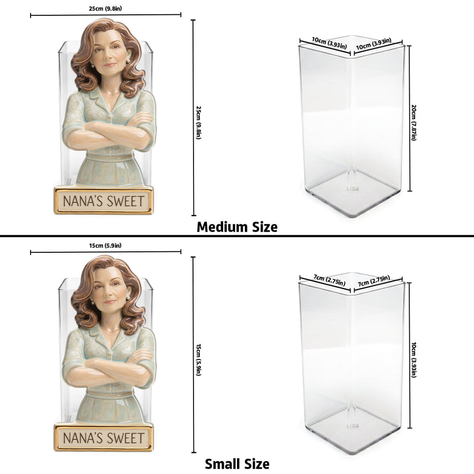 Custom Any Photo - Personalized Grandma Acrylic Pot