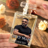 Luxury Gifts For Man - Custom From Photo - Personalized Father Refillable Perfume Bottle