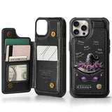 Perfect Gift For Mom, Grandma Witch - Personalized Mother Wallet Phone Case