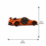 Any Photo - Personalized Car Lover LED Light Wall Clock