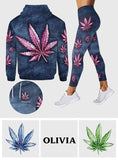 Stoner Chick - Personalized Weed Hoodie and Leggings