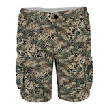 Fishing Gift For Him/ Husband/ Dad.... - Personalized Fishing Cargo Shorts With Belt