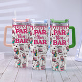 Par Then Bar - Personalized Golf Tumbler With Handle