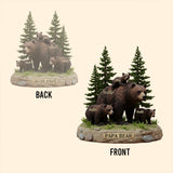 Papa Bear - Personalized Father Custom Shaped Acrylic Plaque