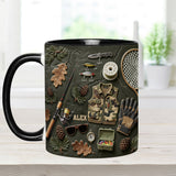 Love Fishing - Personalized Fishing Accent Mug