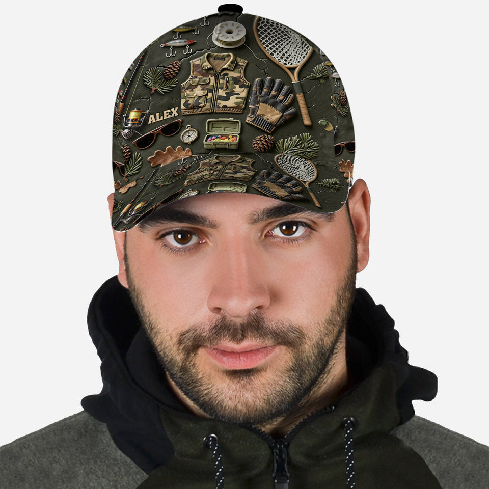 Love Fishing - Personalized Fishing Classic Cap