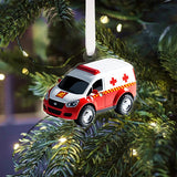 Construction Version - Personalized Kid Folded Advent Calendar With Ornaments