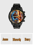 Gift For Lineman Dad, Husband, Son... - Personalized Lineman Hand Watch