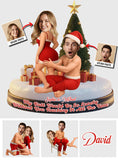 Funny Gift For Your Love - Personalized Couple Custom Shaped Acrylic Plaque