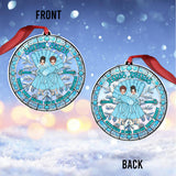 There Were Never Such Devoted Sisters - Personalized Bestie Custom Shaped Ornament