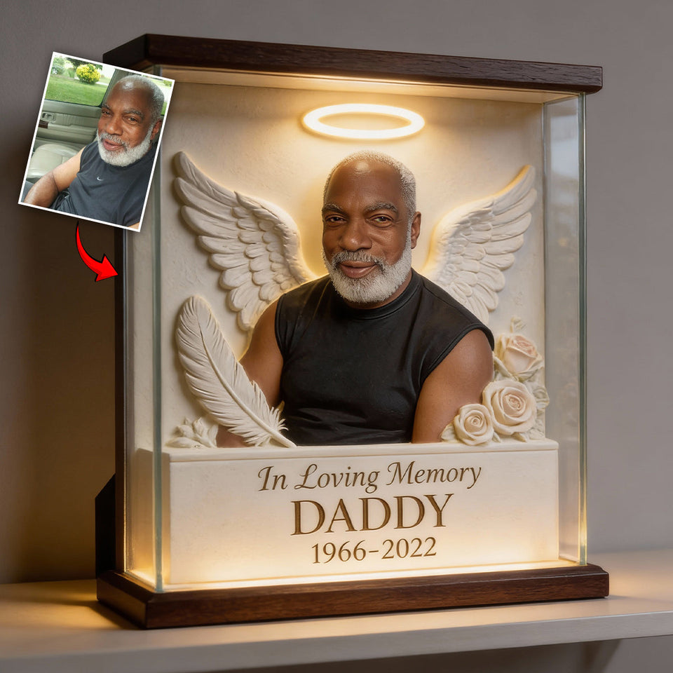 En souvenir de quelqu'un - Plaque commémorative personnalisée en acrylique sur mesure
