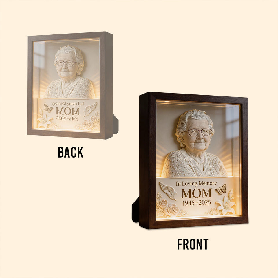 En souvenir de quelqu'un - Plaque commémorative personnalisée en acrylique sur mesure