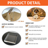 Royal Dog - Personalized Dog Custom Shaped Acrylic Plaque