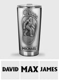 Sasquatch I Believe - Personalized Hiking Tumbler