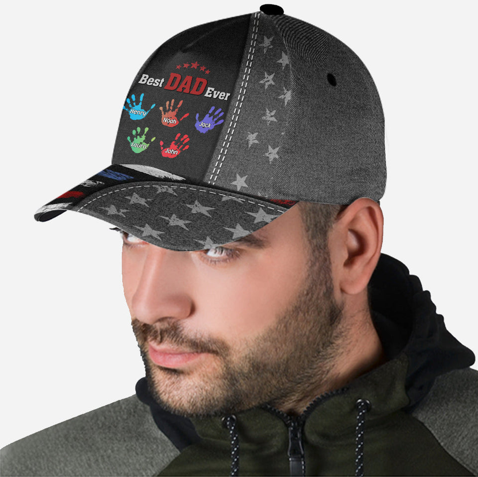 Best Dad Ever - Personalized Father Classic Cap