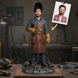 Custom Gift For Welder - Personalized Welder Custom Shaped Acrylic Plaque