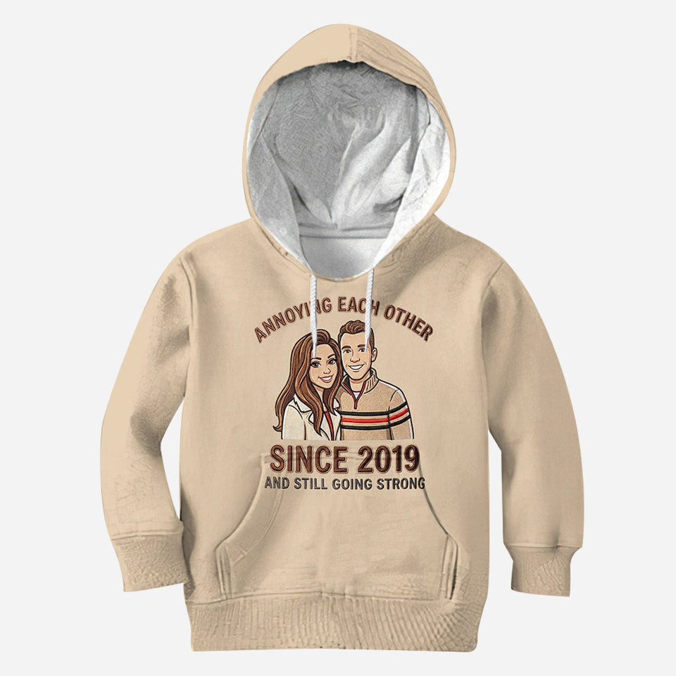 Couple Gift - Personalized Couple All Over Shirt