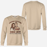 Couple Gift - Personalized Couple All Over Shirt