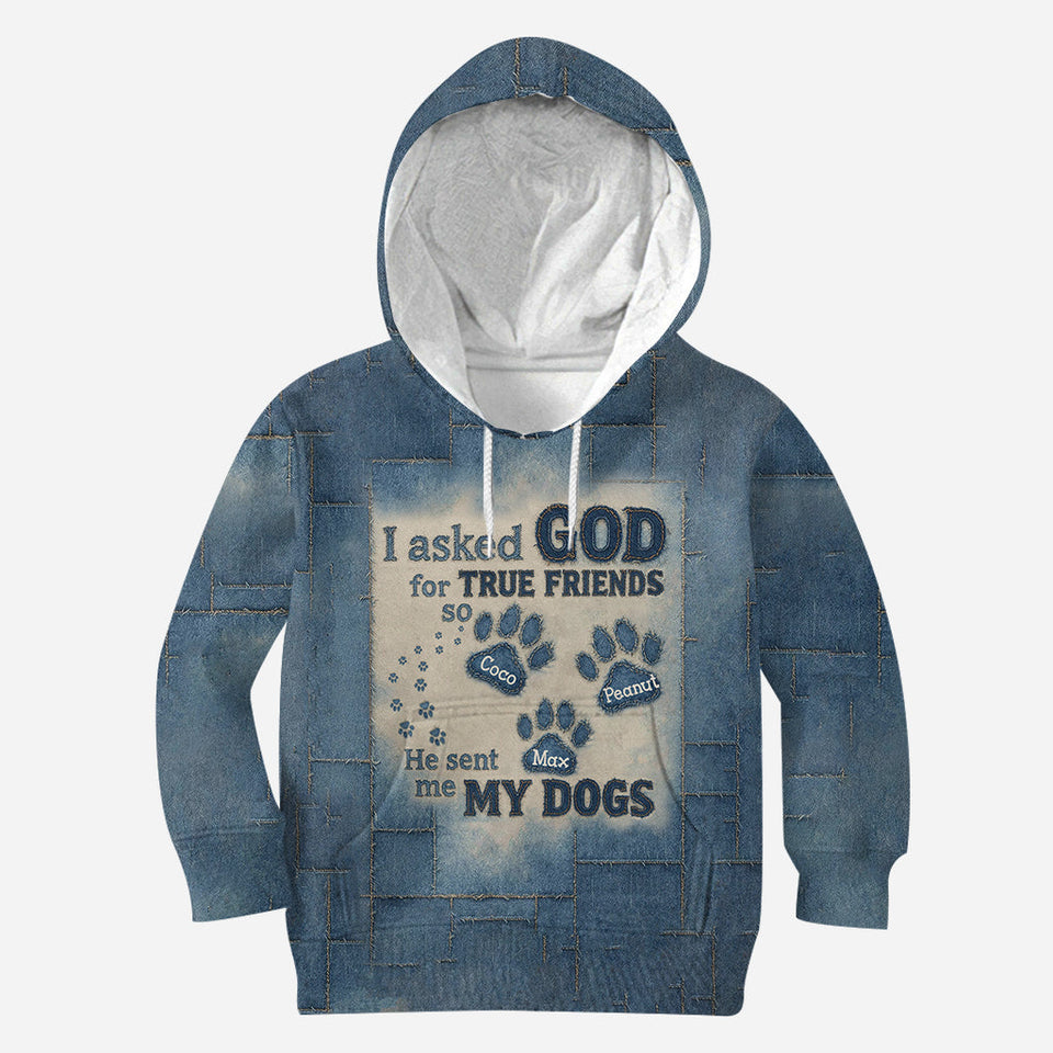 A True Friend - Personalized Dog All Over Shirt