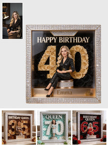 Custom Any Photo - Personalized Birthday Custom Shaped Acrylic Plaque