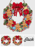 Gingerbread Family - Personalized Family Custom Shaped Wood Sign