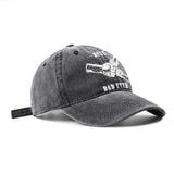 Best Dad Ever - Personalized Father Washed Denim Cap