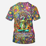Give Me Strength To Walk Away From Stupid People - Personalized Hippie All Over Shirt