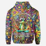 Give Me Strength To Walk Away From Stupid People - Personalized Hippie All Over Shirt