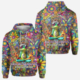 Give Me Strength To Walk Away From Stupid People - Personalized Hippie All Over Shirt