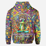 Give Me Strength To Walk Away From Stupid People - Personalized Hippie All Over Shirt