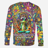 Give Me Strength To Walk Away From Stupid People - Personalized Hippie All Over Shirt