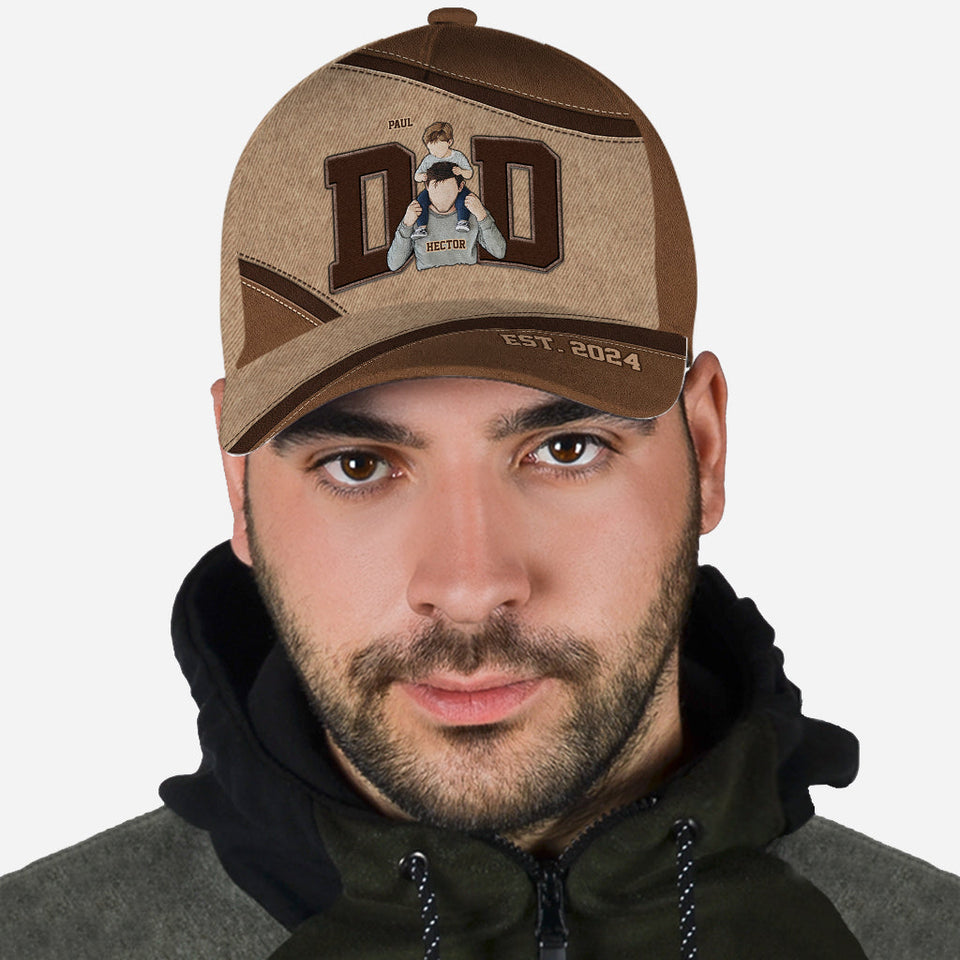 Best Dad Ever - Personalized Father Classic Cap