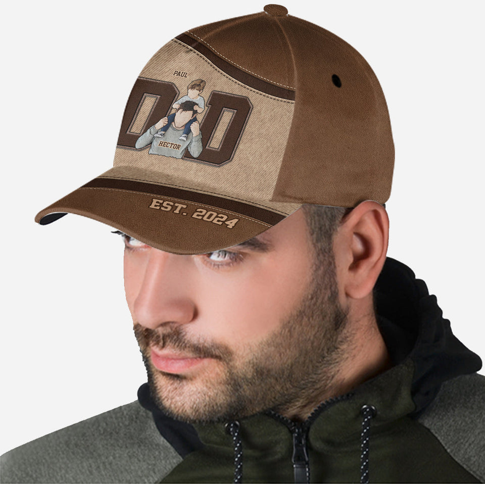 Best Dad Ever - Personalized Father Classic Cap
