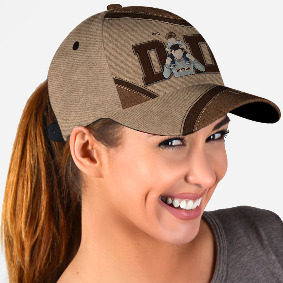 Best Dad Ever - Personalized Father Classic Cap