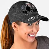 Dadsquatch, Like A Dad, Just Way More Squatchy - Personalized Father Classic Cap
