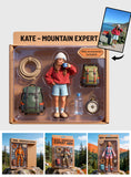 Hiking Lovers - Personalized Hiking Custom Shaped Acrylic Plaque
