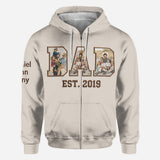 Best Dad Ever - Personalized Father All Over Shirt